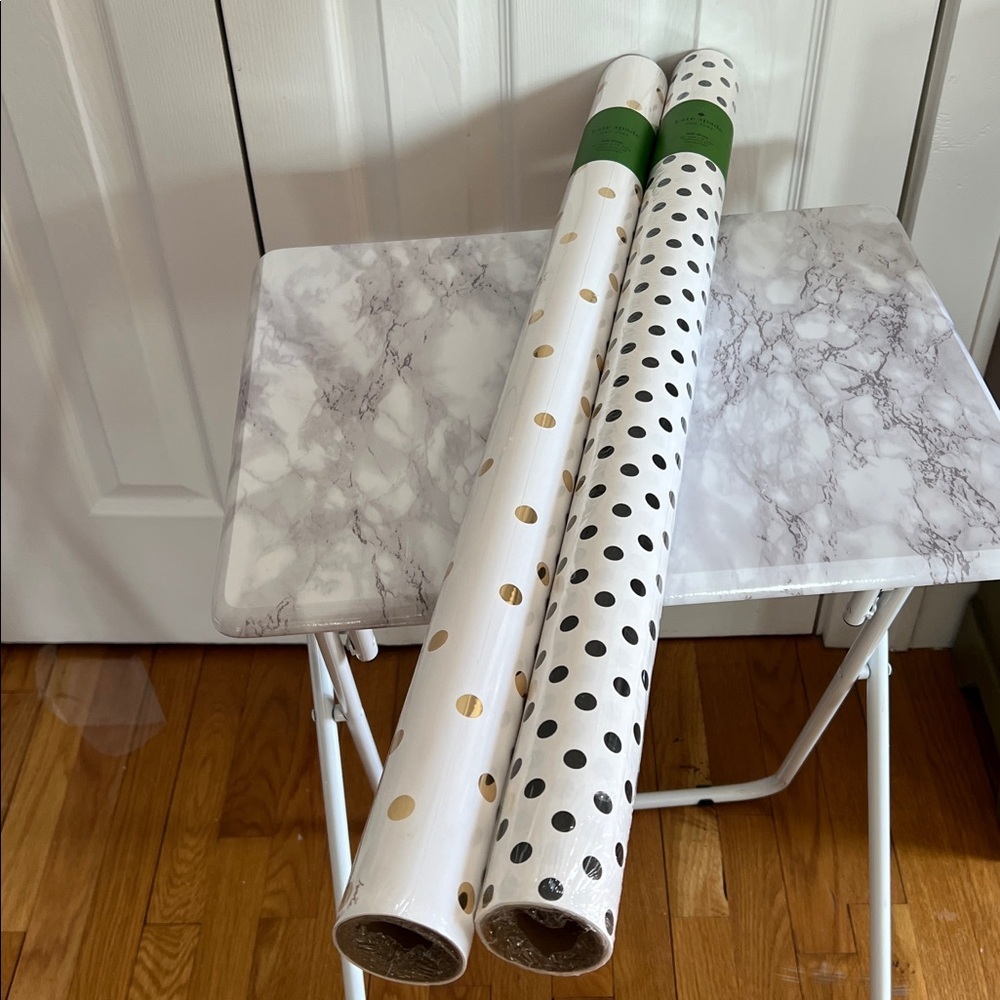 NEW Kate Spade New York Wrapping Paper Rolls - 2 Pack - Picture 10 of 12